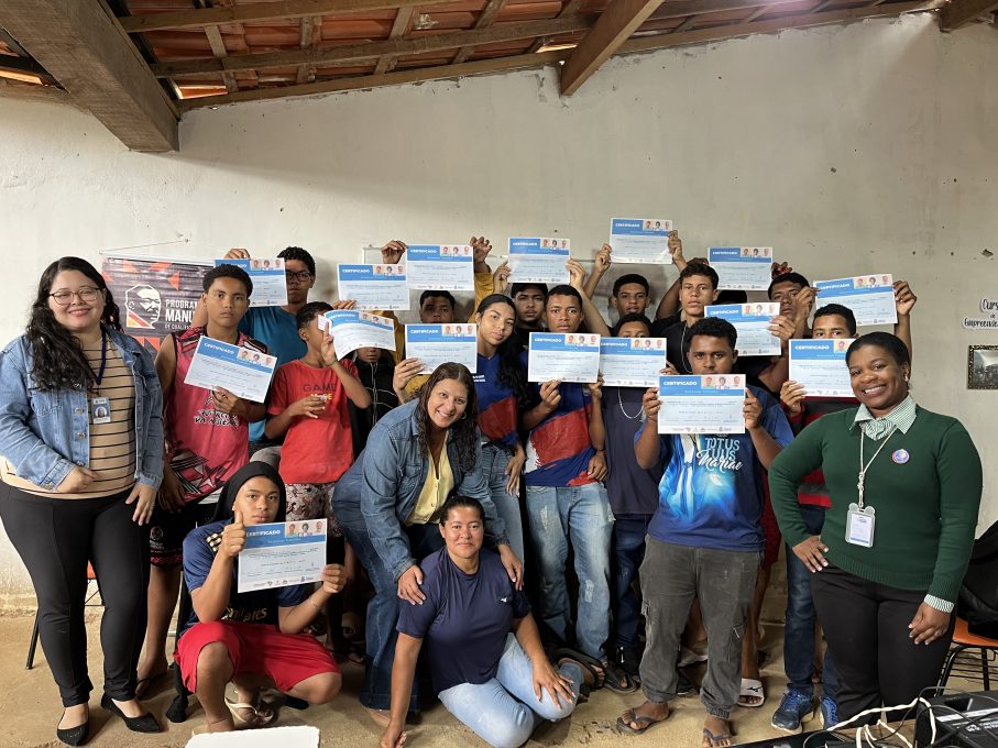 Jovens quilombolas participam de oficinas sobre inserção protegida no mundo do trabalho